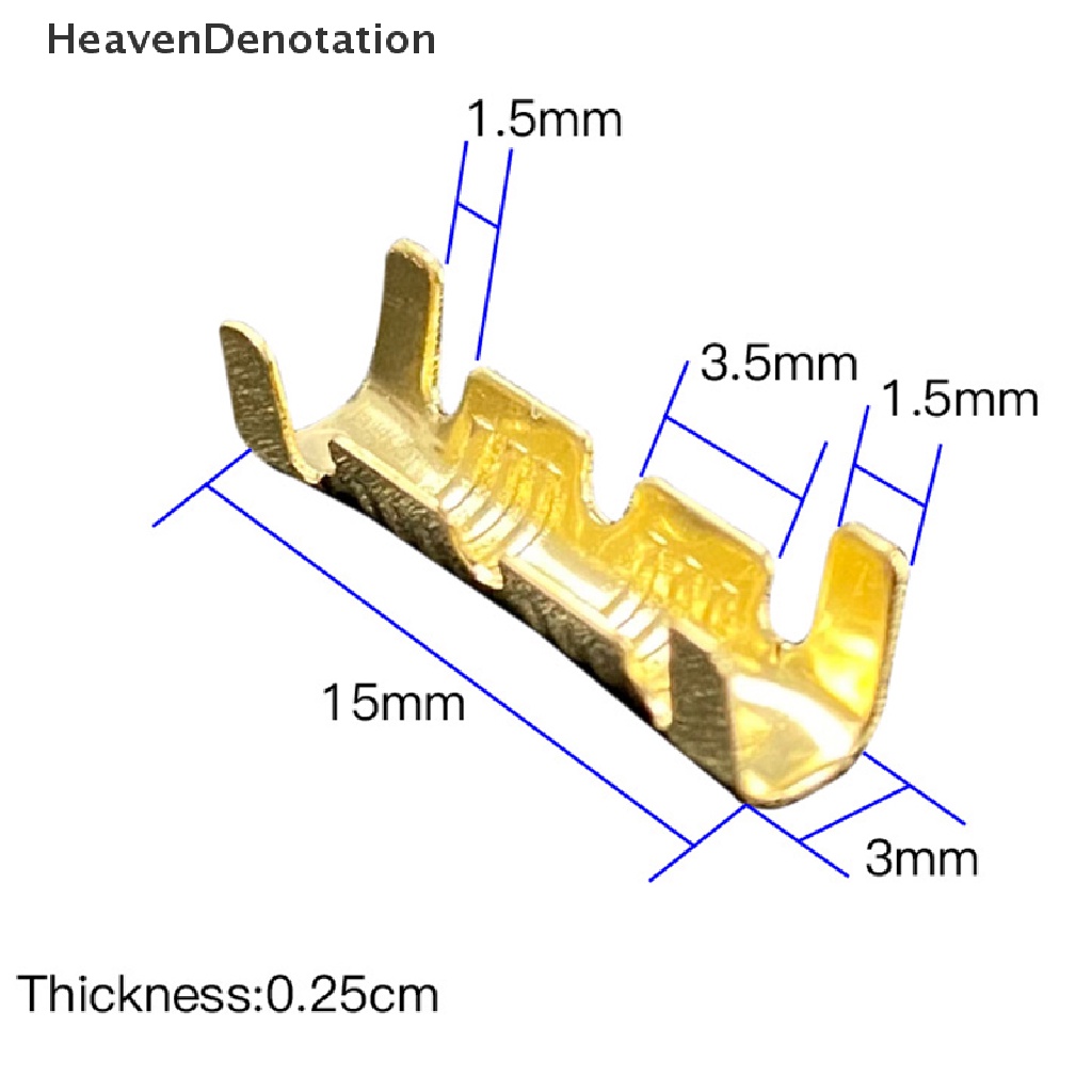 [HeavenDenotation] Konektor Sisipan Dingin Tab Terminal Dingin HDV