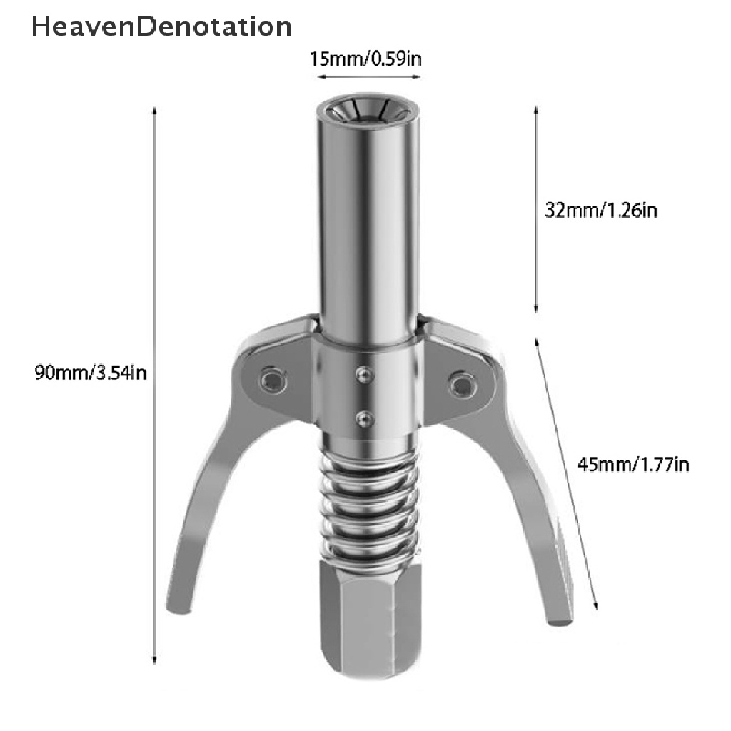 [HeavenDenotation] Grease Tool Coupler Heavy-Duty Quick Lock and Release Gagang Ganda HDV