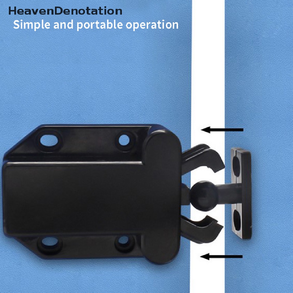 [HeavenDenotation] 4per6 Push To Open Door Catch Lemari Dapur Pelepas Kait Sentuh Laci Lemari HDV