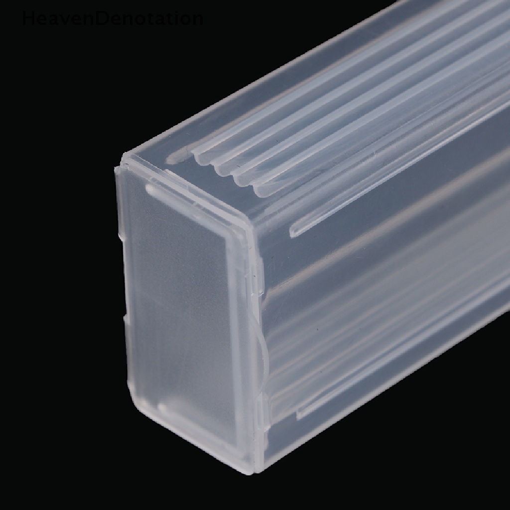 [HeavenDenotation] Kotak Penyimpanan Holder Slide Mikroskop Plastik Microslide PP Tahan 5kotak Dispenser HDV