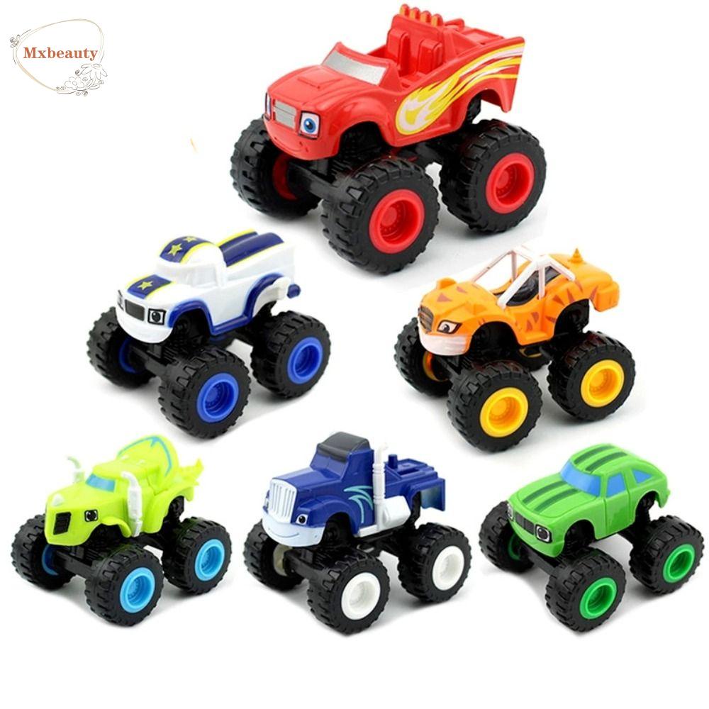 Mxbeauty Mainan Mobil Mini 1pc Russian Miracle Crusher ABS Mainan Edukasi Racer Figure Game Model Blaze Klasik