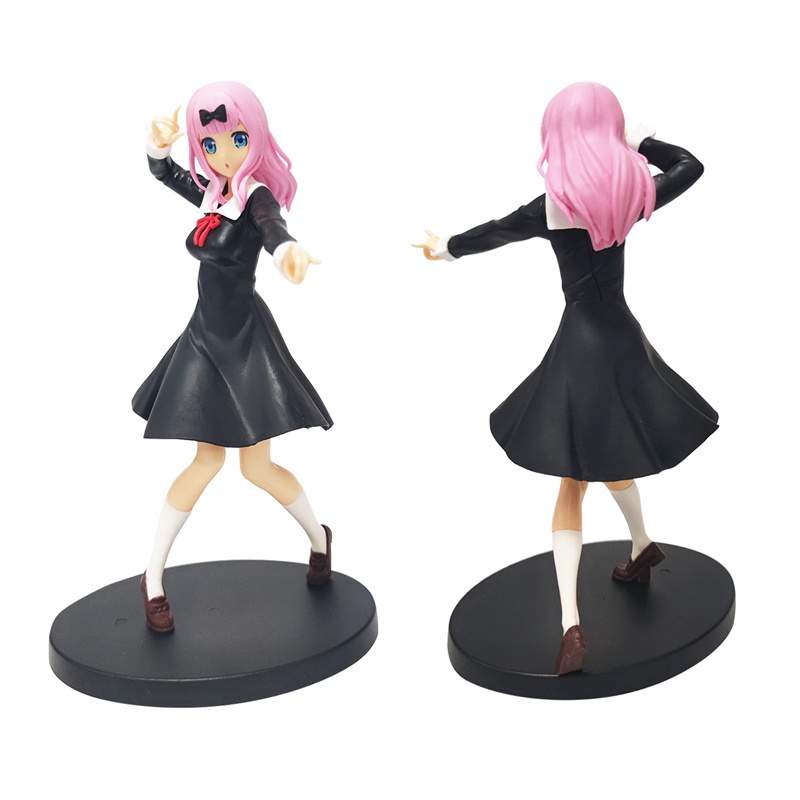 Anime Figure Kaguya-Sama Love Is War Shinomiya Kaguya Fujiwara Chika Action Figure Mainan Model Koleksi Untuk Anak