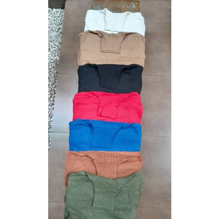 IMPORT MAN WINTER TURTLENECK KNIT SWEATER TOP CHARLES BAJU RAJUT PRIA MUSIM DINGIN KOREAN STYLE
