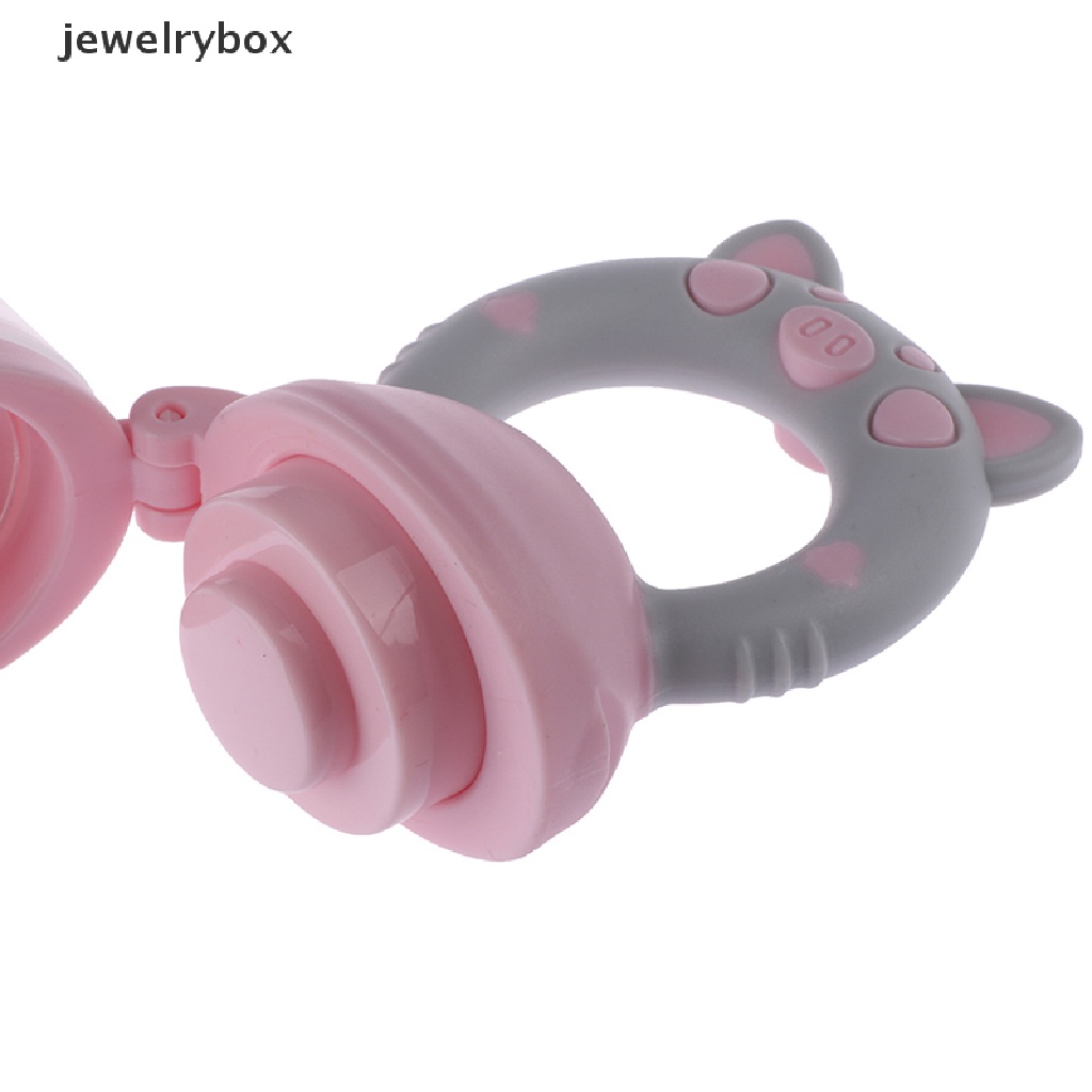 [jewelrybox] 1pc Teether silicone Dot Tempat Makan Buah nibbler feeder Untuk Butik Bayi