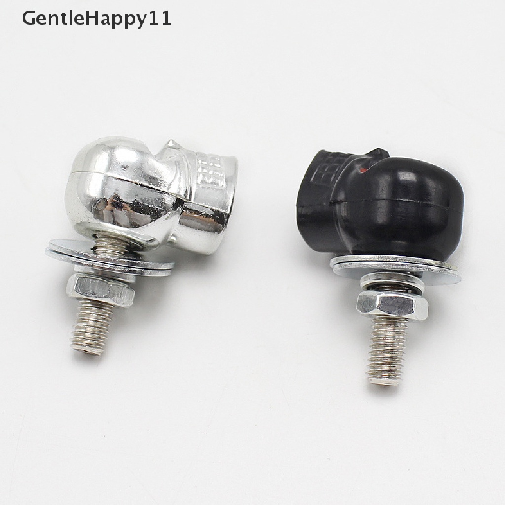 Gentlehappy 2pcs Baut Frame Plat Nomor Sepeda Motor Skull Sekrup Baut Plat Frame id