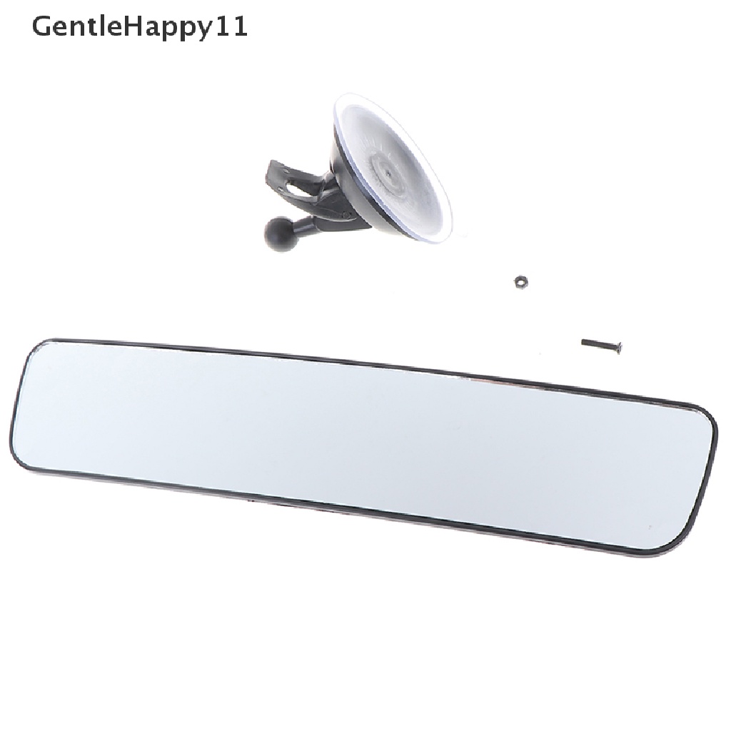 Gentlehappy Panoramic Rear View Mirror Universal Dengan Instalasi Hisap id Interior Mobil