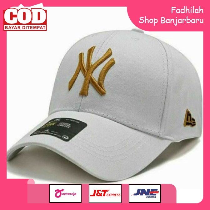 TOPI PRIA DISTRO KEREN 2023 LOGO NY TERMURAH BISA COD | FADHILAH SHOP BJB