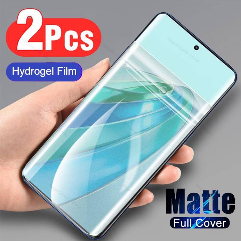 2pcs For Honor80 70 20 9X Pro Plus 80 GT SE X30 X7 X8 X8A X9 8x9a Film Hidrogel Matte Full Cover Pelindung Layar Untuk Honor Magic3 4 Pro X9 20 10 Lite