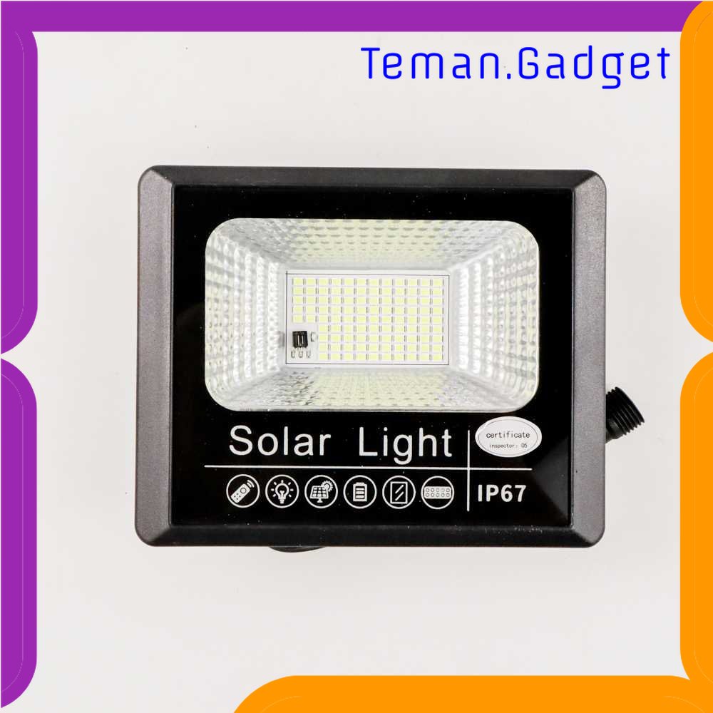 TG - LMP OOBEST Lampu Dinding Solar Sensor Cahaya Waterproof 100 LED Cool White - OB100