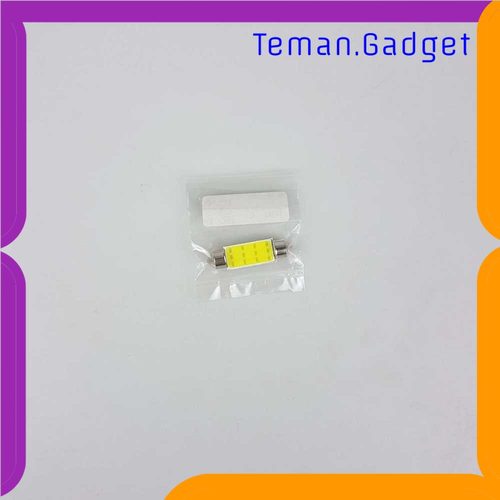TD - OTO Lampu Interior Mobil LED Plat Dome Light C5W Cool White 1 PCS - BA9S