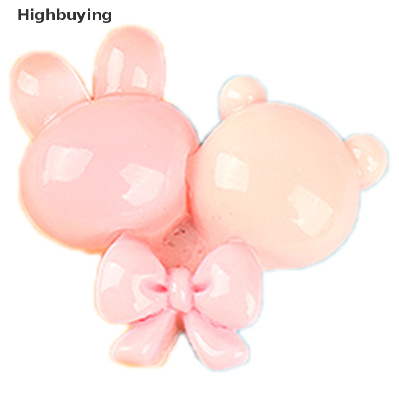 Hbid Luminous Mini Resin Balon Dashboard Mobil Mainan Ornamen DIY Phone Case Hiasan Kepala Dan Aksesoris Rambut Bahan Glory