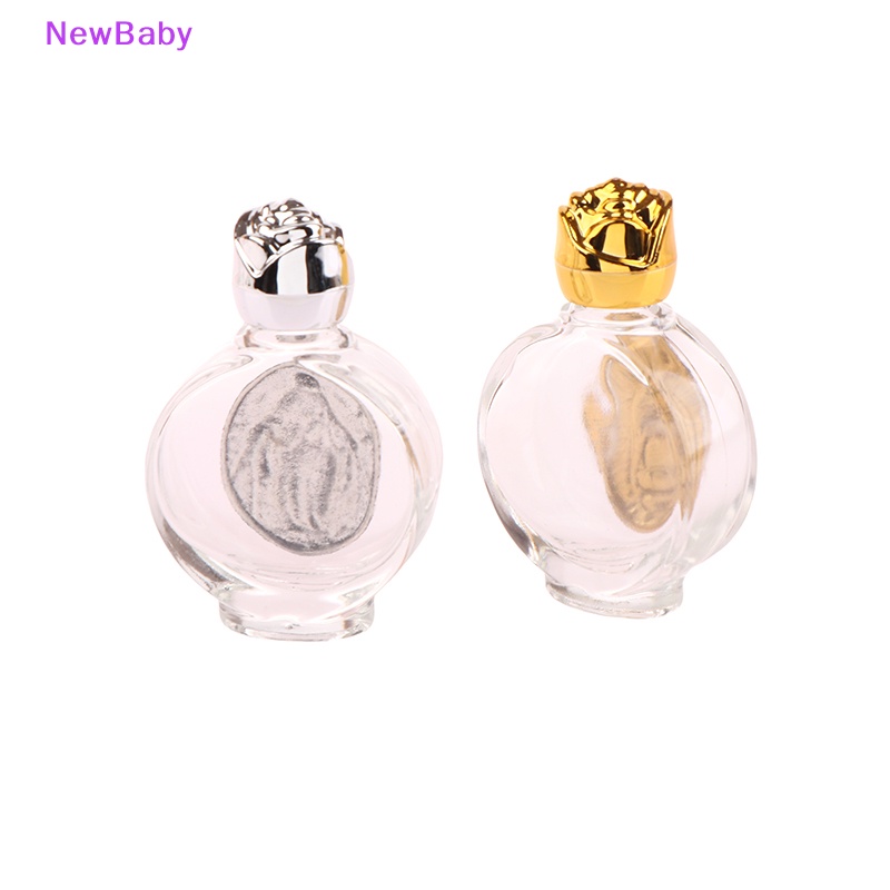 Newbaby 1PC Botol Yesus Air Kudus Kosong Botol Salib Religi Baptis Kristen ID