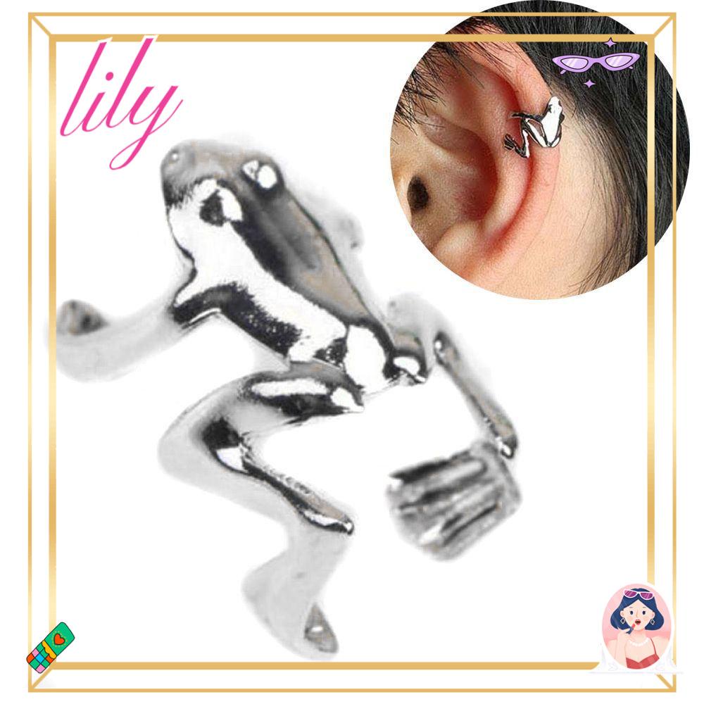 Lily Cuff Ear Clip Hot Sell Desain Warna Emas Fashion Pembungkus Telinga