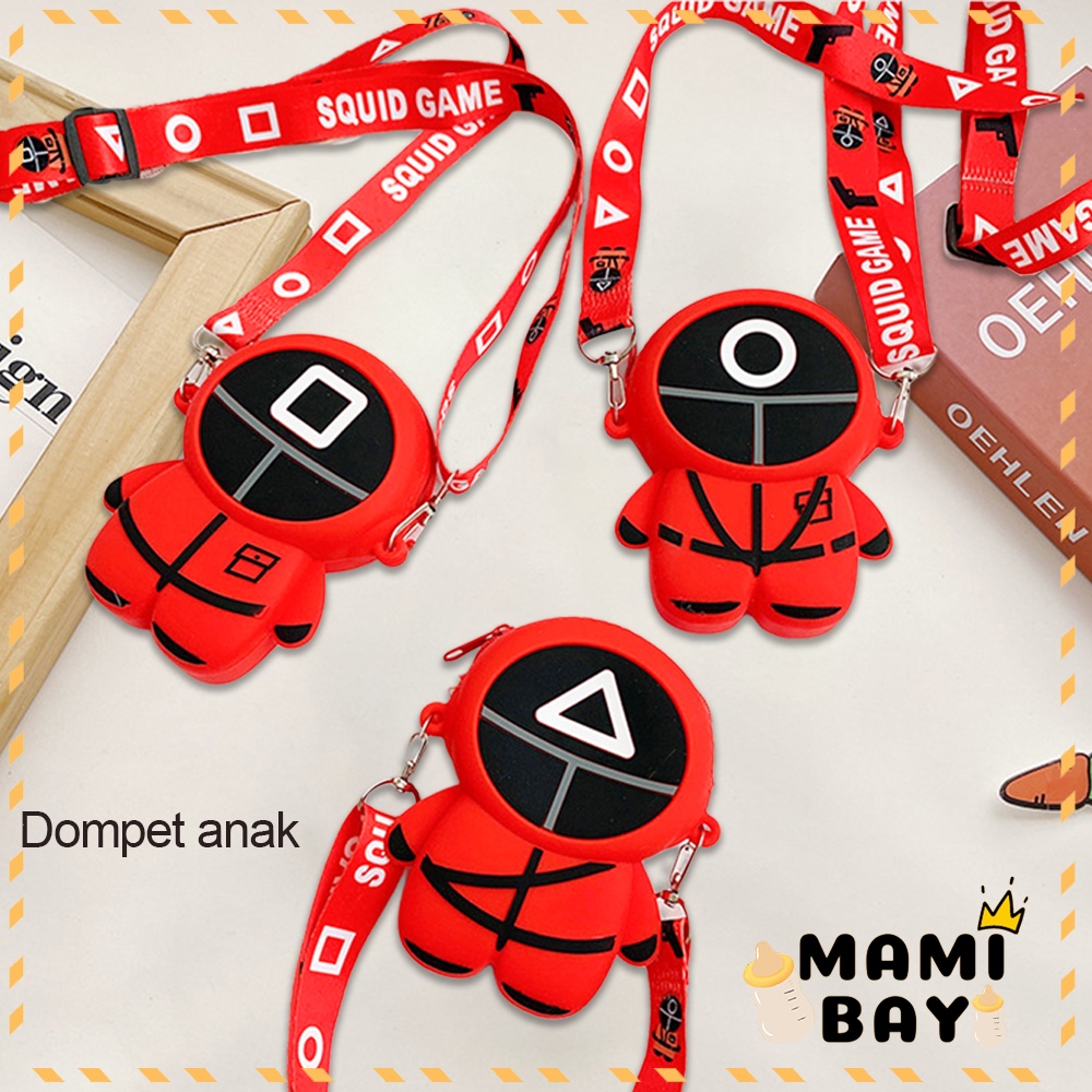 Mamibayi sling bag anak lucu dompet anak bayi perempuan dan laki laki import korea