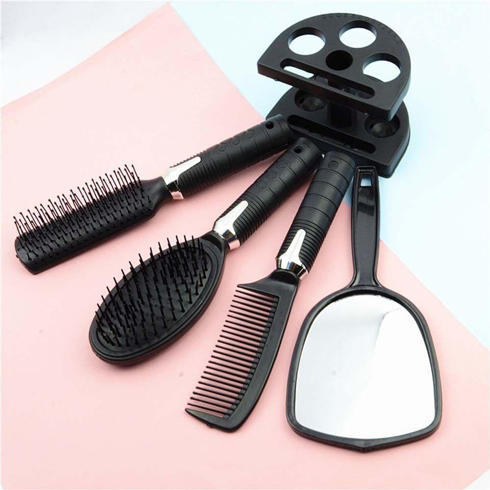 Needway Sisir Set Portable Handle Aksesoris Rambut Airbag Sisir Air Cushion Comb Alat Styling Rambut Dengan Cermin