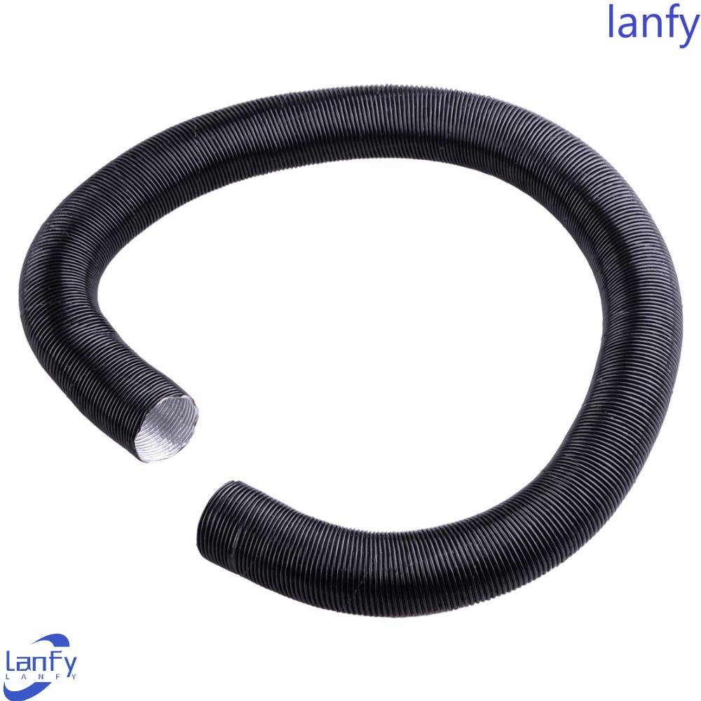 Lanfy Pemanas Udara Mobil Ducting Pipa Pembakaran Udara Intake Outlet Exhaust Warm Air Ducting Heater Aksesoris Outlet Exhaust Duct Auto Heater Stretch Corrugated Hose