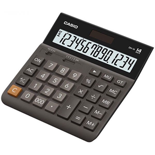 

Casio DH 14 - Calculator Desktop Kalkulator Meja Kantor Office DH-14