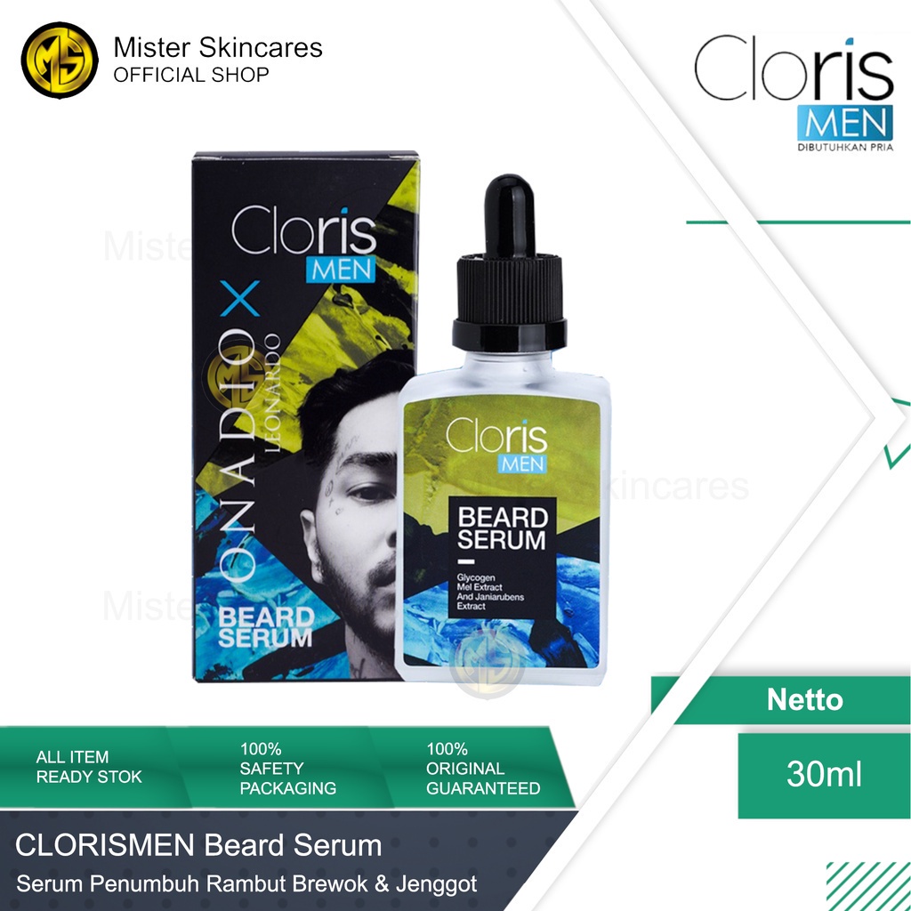 Clorismen Beard Serum - Serum Brewok Clorismen x Onadio Leonardo