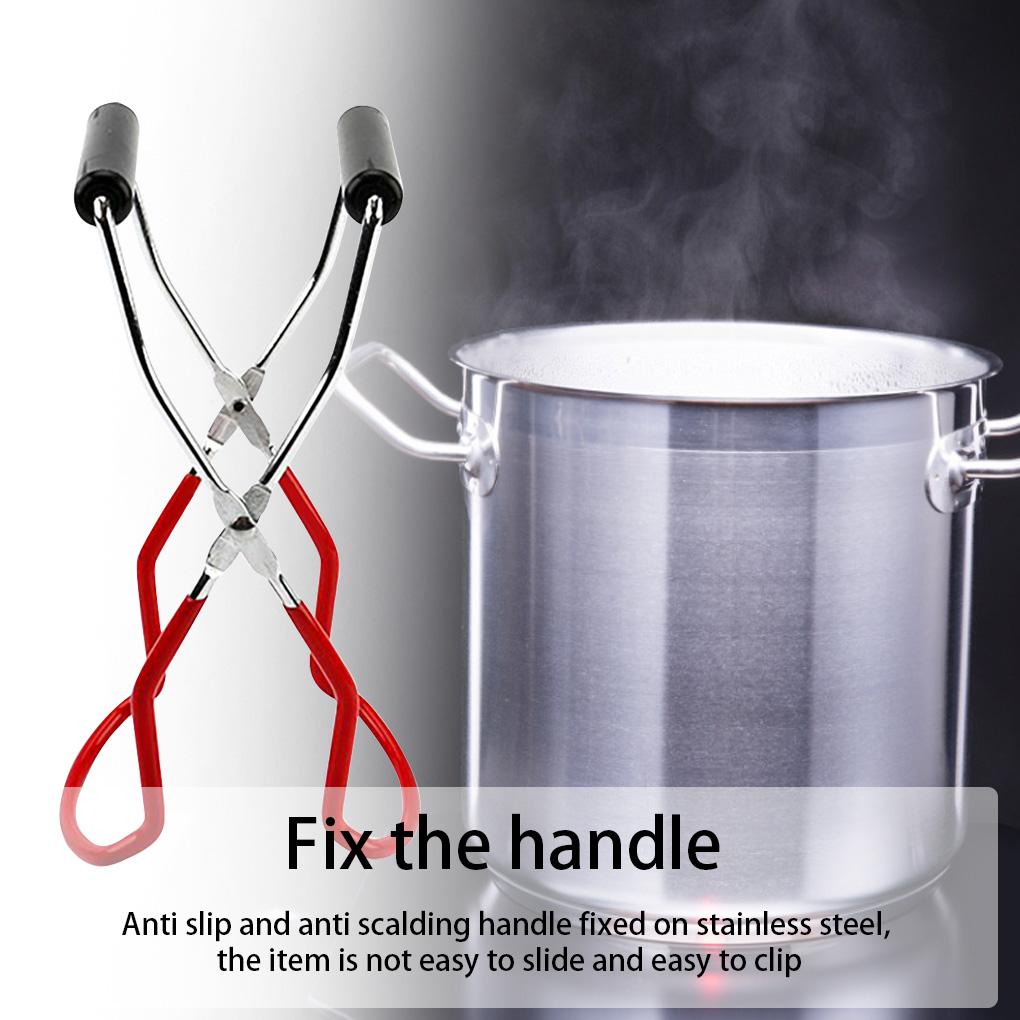 Alat Pengangkat Toples Kaleng Anti/ -Scalding Canning Jar Lifter Anti/ -Slip Wide/ -Mulut Can Clip Gripper Clamp Untuk Restoran Dapur
