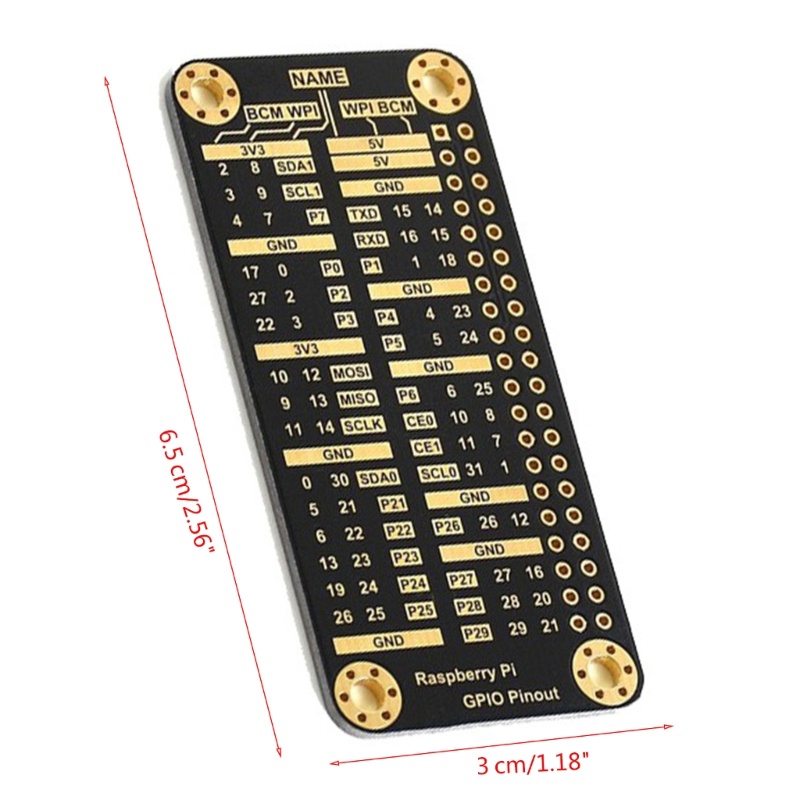 Vivi GPIO Papan Acuan Untuk Raspberry Pi 4B Raspberry Pi 3B+Raspberry Pi Zero 2w