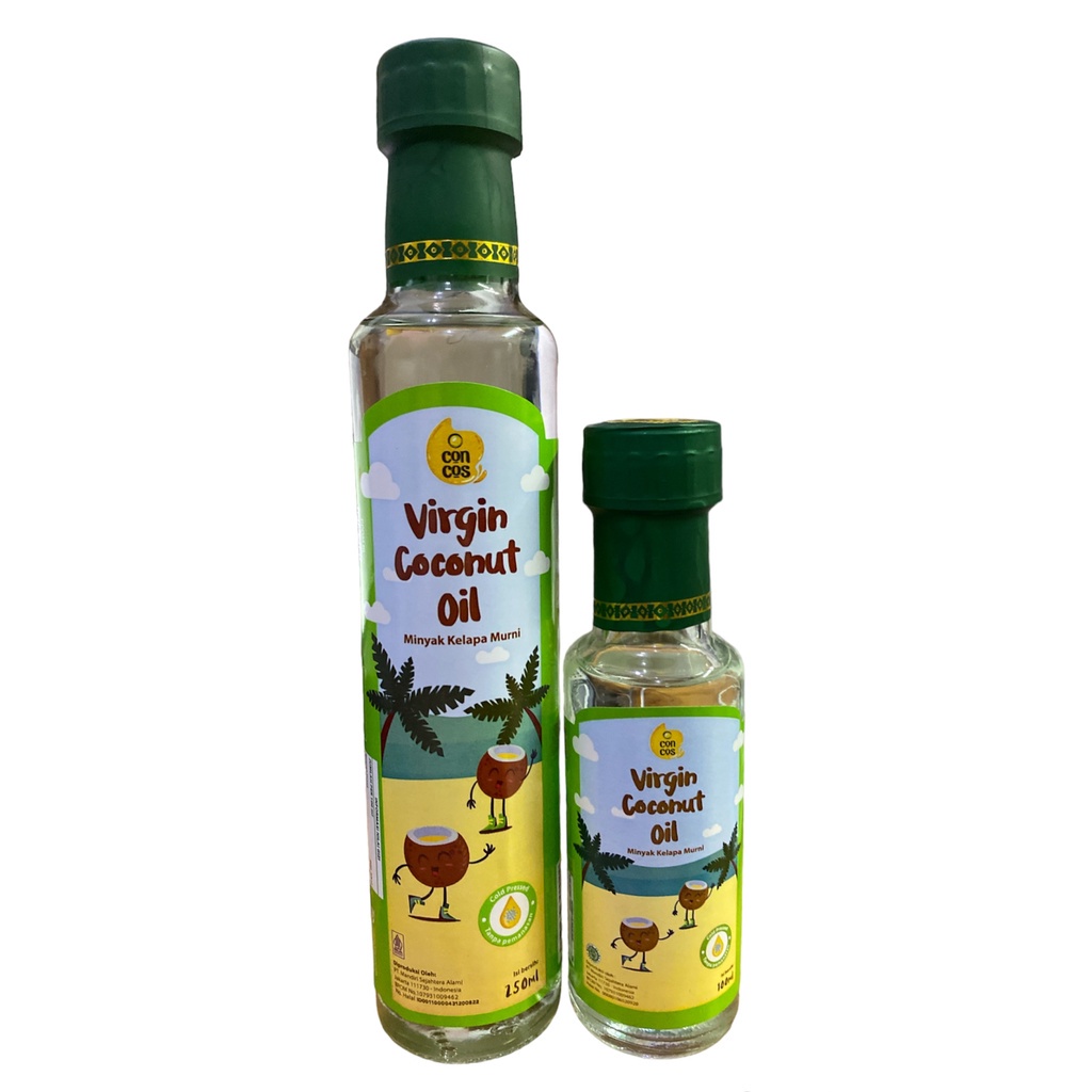 

Concos Virgin Coconut Oil 100ml 250ml (CitraFood)