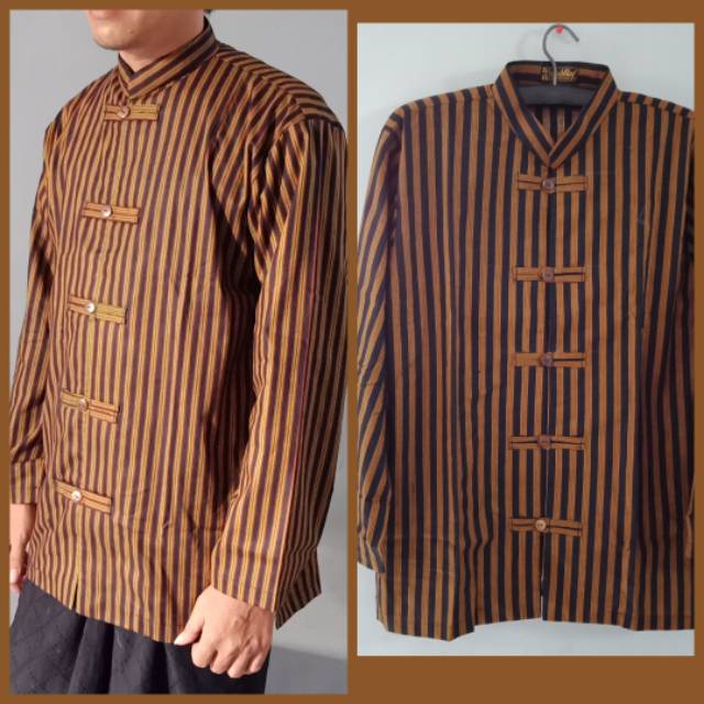 Lurik surjan lurik lurik jawa baju jawa koko jawa koko sanghai