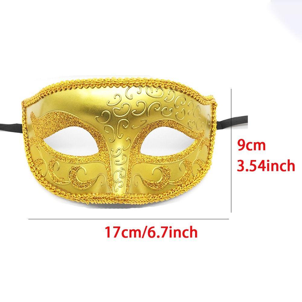 R-FLOWER Dance Masquerade Prom Perlengkapan Kostum Tari Halloween Skull Party