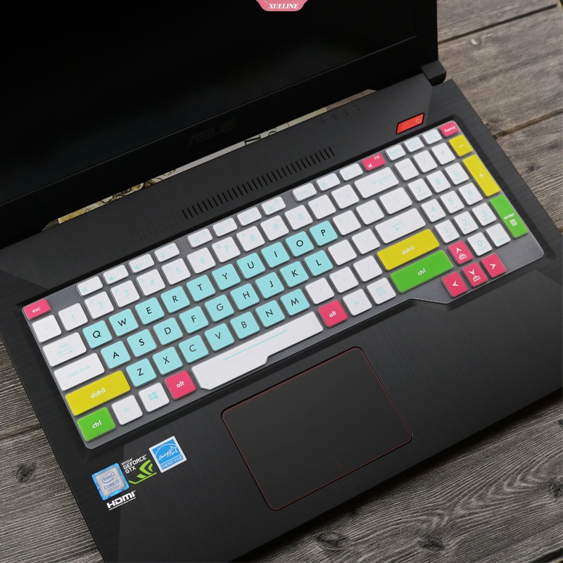 Tahan Air Lembut Silikon Pelindung Kulit Keyboard Cover Untuk Asus TUF Gaming FX505G FX505D FX95DD DT3550 FX63VD 15.6 Inch Laptop Film Ultra-Tipis [ZXL]