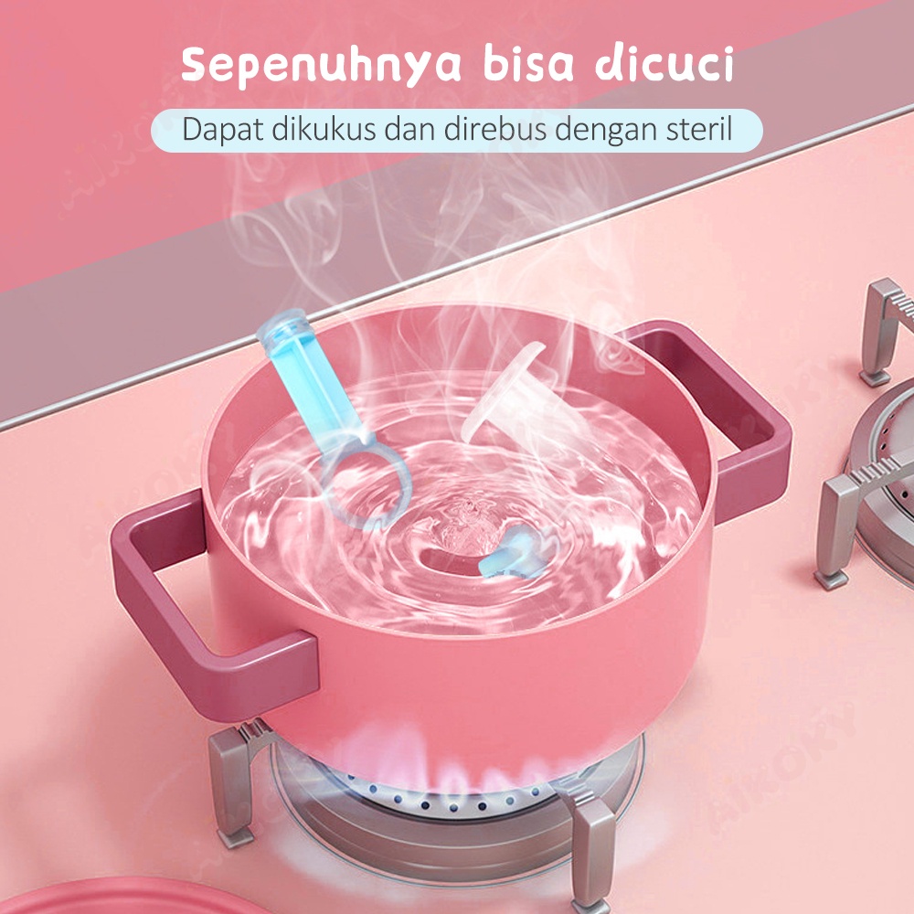 AIKOKY Alat Penyedot Sedot Ingus Bayi / Pembersih Hidung Bayi / Nose Cleaner / Nasal Aspirator Baby