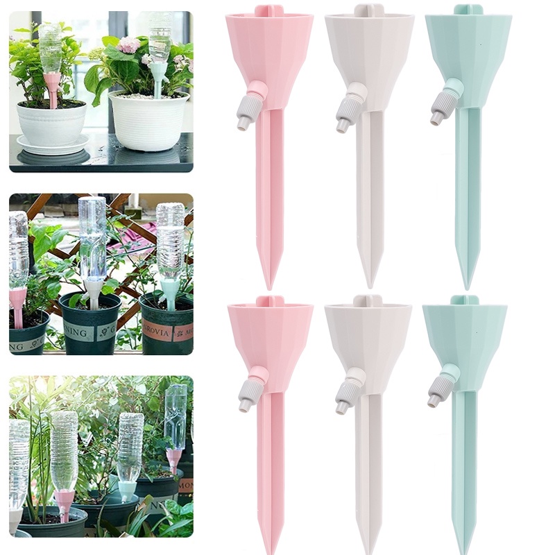 Tanaman Hijau Bunga Adjustable Dripper Air Otomatis/Alat Siram Biasa Untuk Tanaman Pot Indoor Outdoor/Sistem Irigasi Tetes Otomatis Alat Irigasi Taman Rumah