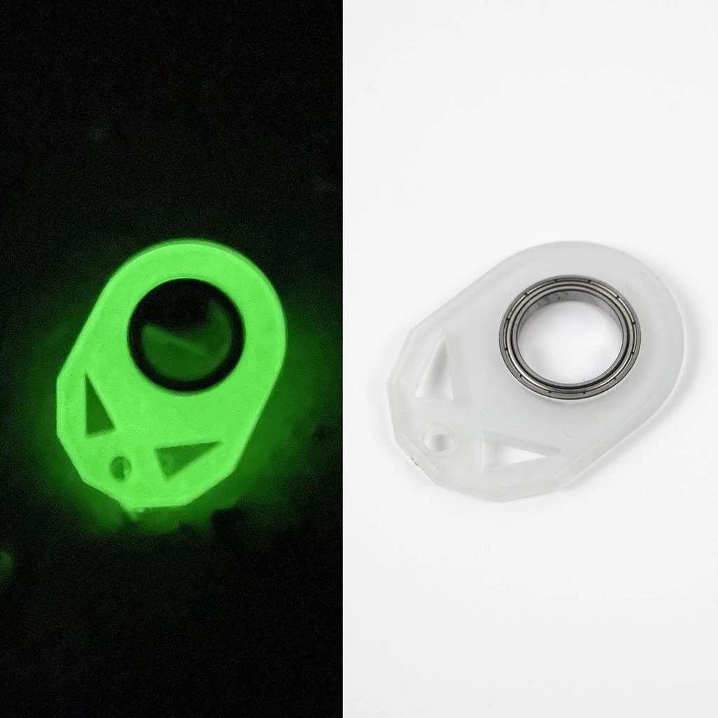 Fluorescence Fidget Toys Metal Hand Toy Spinner Untuk Hadiah Penghilang Kecemasan Ujung Jari Meredakan Jari Kunci Ring Rotasi Keychain Boredom Rotator Hadiah Antistress Ulang Tahun Pesta Dewasa