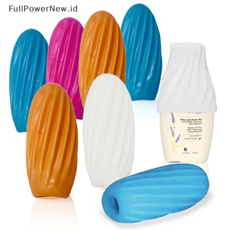 Power Silicone Leak Proof Sleeves Wadah Travel Lengan Elastis Untuk Anti Bocor ID