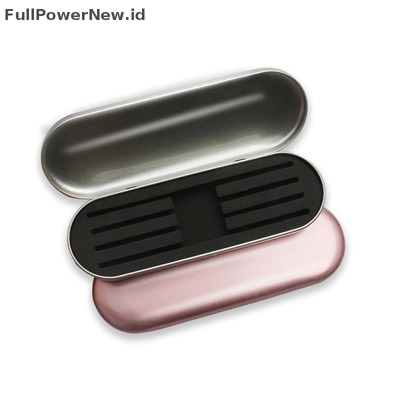 Power Eyelashes Tweezer Box Indah Tinplate Protection Kotak Penyimpanan Eyelash Lash ID
