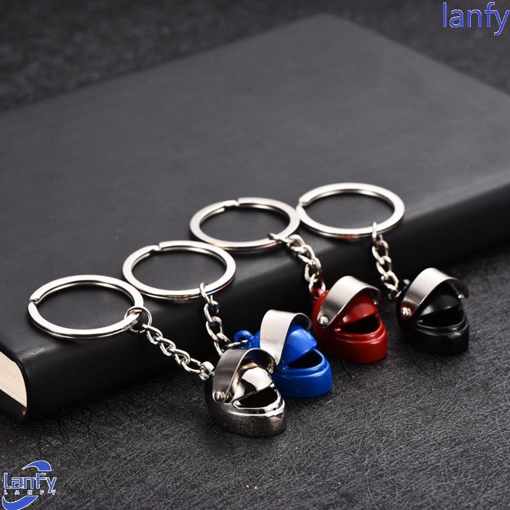 Lanfy Gantungan Kunci Kreatif Auto Motor Fashion Key Chain