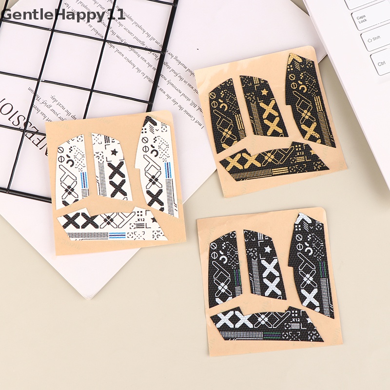 Gentlehappy Mouse Grip Tape Skate DIY Stiker Non Slip Sedot Keringat Untuk Logitech G102 G304 id