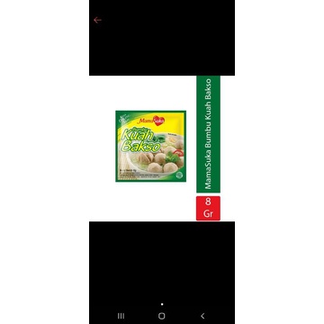 

Kuah Bakso dan Bumbu sop Mamasuka 8gr