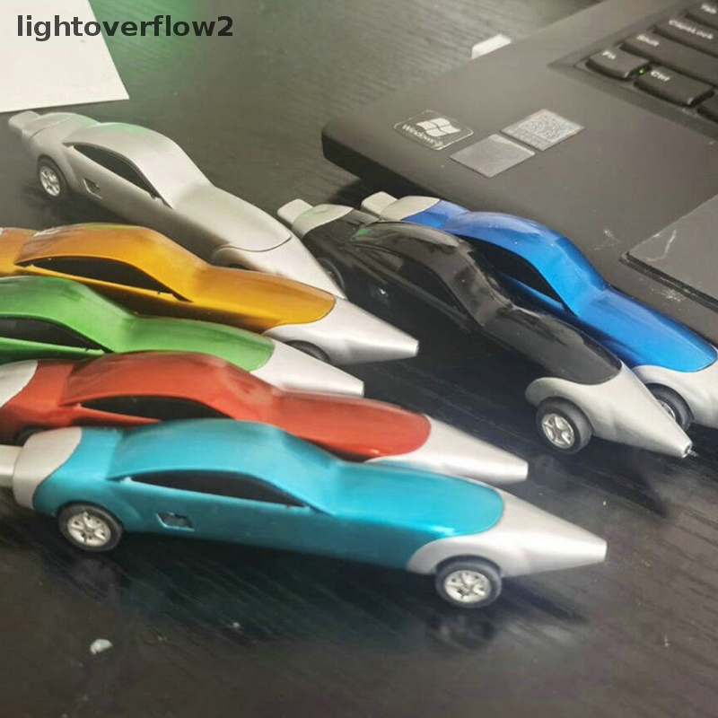 [lightoverflow2] 1 Pcs Lucu Novelty Balap Desain Mobil Bolpoin Portable Kreatif Bolpen Bola Anak Anak Mainan Hadiah Kantor Perlengkapan Sekolah [ID]