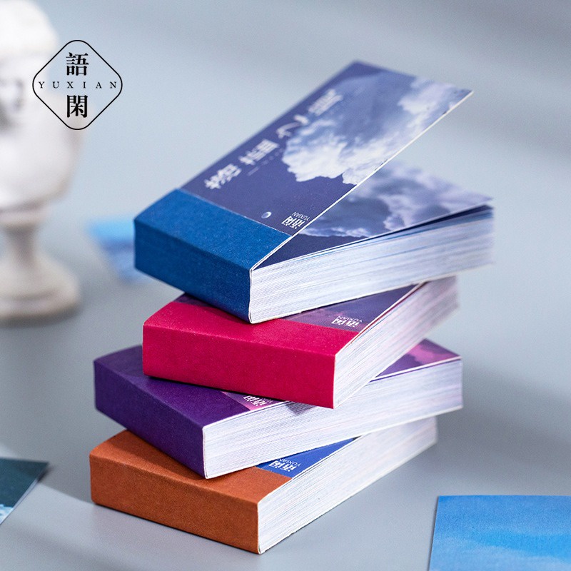 

50 Lembar Mini Deco Book Cloud / Paper Kertas Dekorasi Bujo Journaling Gambar Awan Hiasan Scrapbook 2