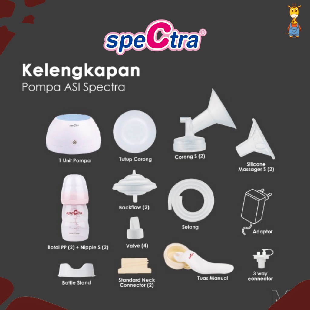 Spectra M1 Electric Breast Pump / Pompa Asi Elektrik