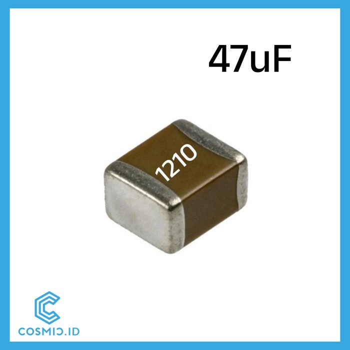 Capacitor 47uF 47 uF 1210 Kapasitor mikroFarad SMD