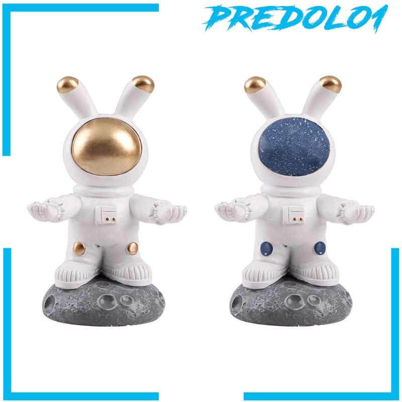 [Predolo1] Tempat Kacamata Bunny Figurine Sunglasses Rak Penyimpanan Resin Patung Astronot