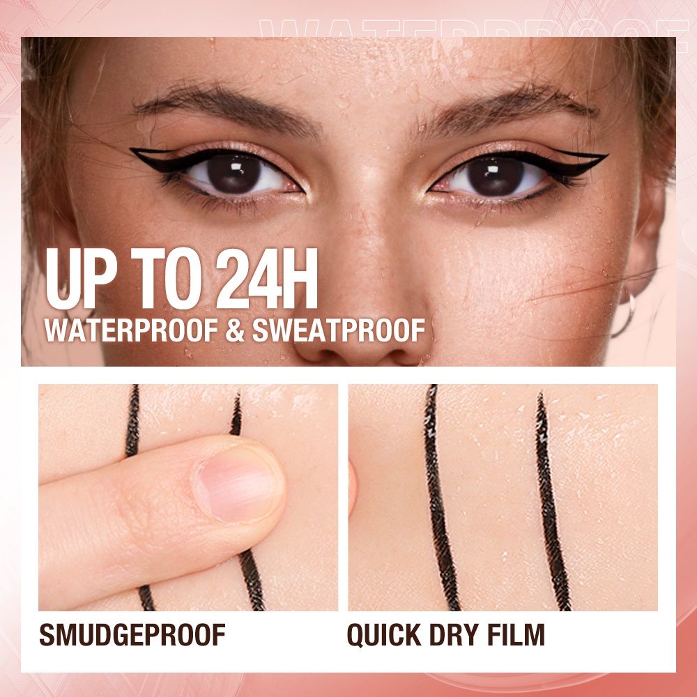 ★ BB ★ O.TWO.O Gold Embroidery Eyeliner - Easy to extend Long-lasting Eye Makeup - O TWO O