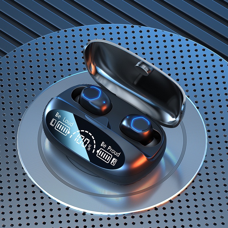 TWS M22 Headset Gaming Bluetooth Stereo dengan Earphone Mikrofon Earbud  In-Ear