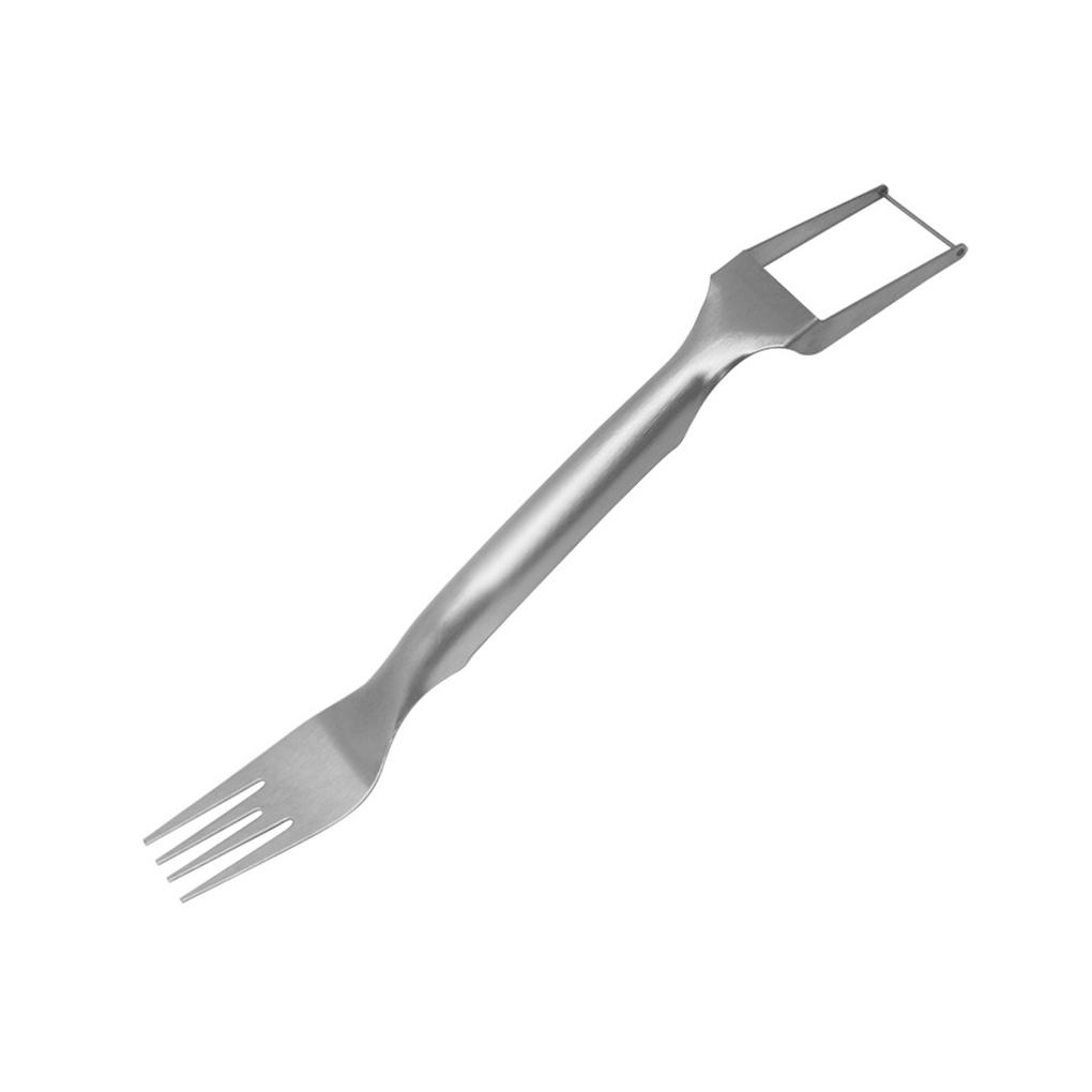 Alat Pengiris Semangka Stainless Steel 2in1 Halus Genggam Pengganti Reusable Washable Household Kitchen Fork Tool