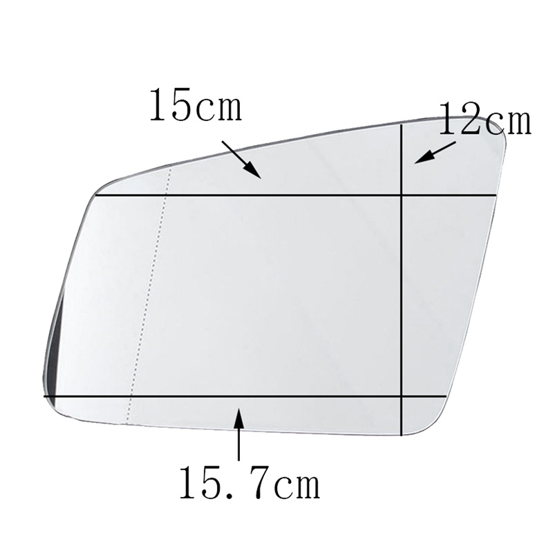 Sudut Lebar Otomatis Kaca Kaca Kaca Belakang Sayap Kiri Kanan Untuk-Mercedes-Benz W204 2011-2014 W212 W221 GLA X156 AMG -GLK
