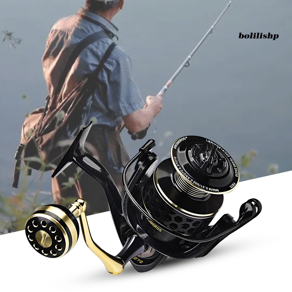 Bo-spinning Reel 3BB Ultra-light Halus Nyaman Grip Portable High-speed Metal Long Casting Sea Fishing Wheel Perlengkapan Memancing