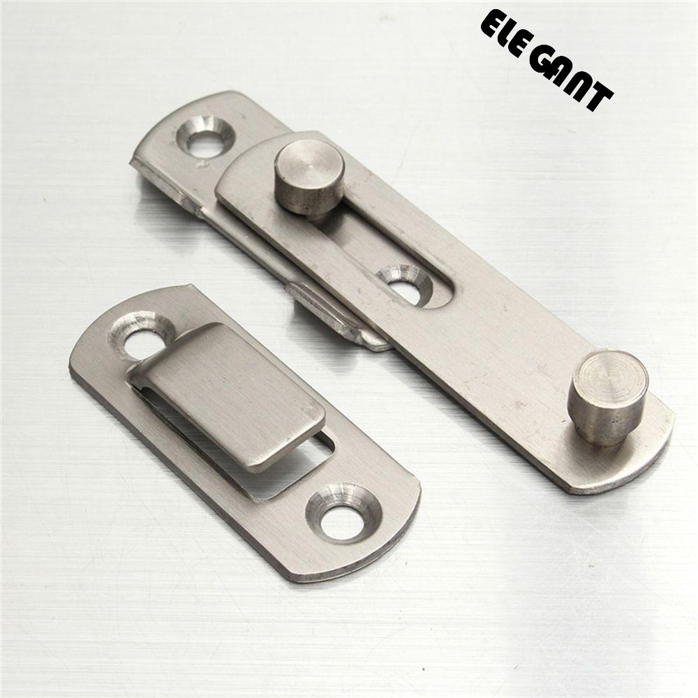 [Elegan] Pintu Sliding 1biji Kreatif Stainless Steel New Arrival Pengaman Pintu Gerbang Rumah