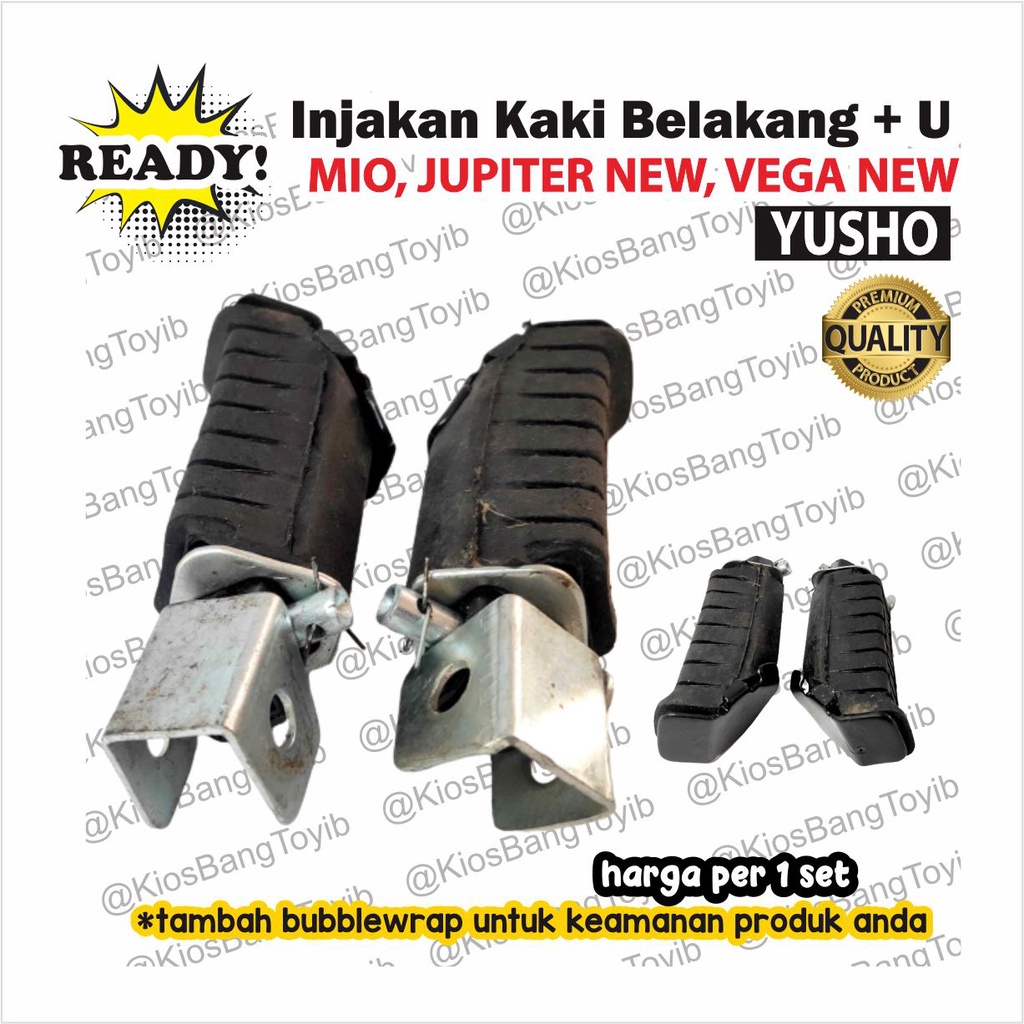 Footstep Pijakan Injakan Kaki Belakang Yamaha Mio Jupiter Vega -YUSHO-