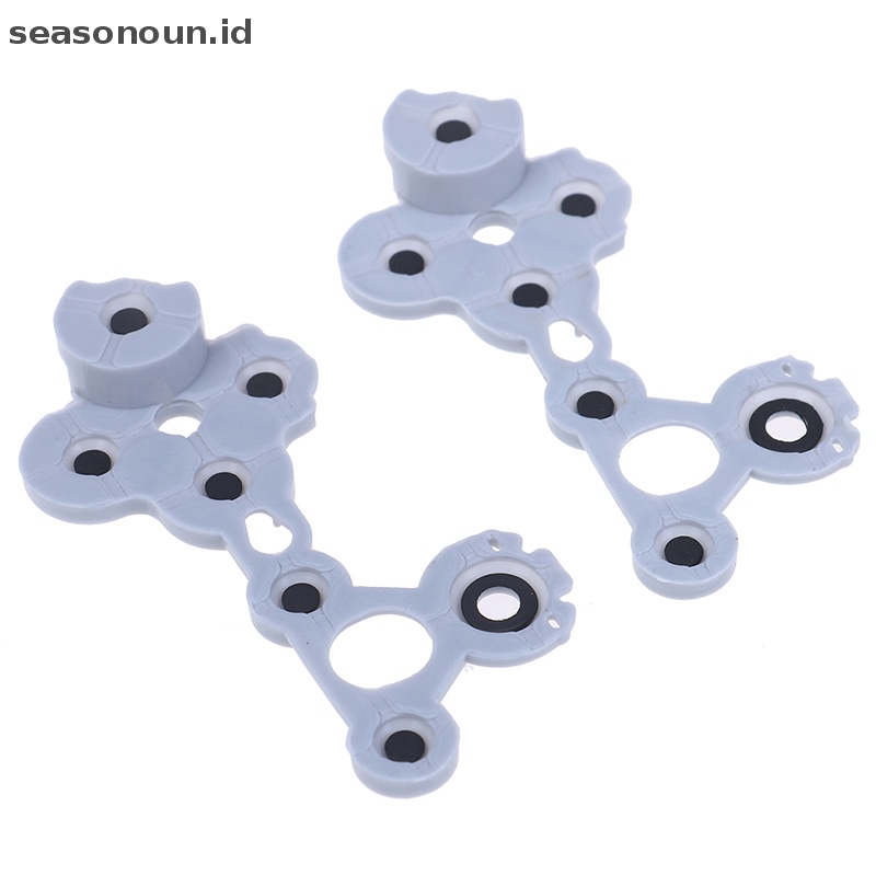 Seasonoun 2Pcs Tombol Karet Konduktif Silicon conductive rubber Untuk controller Xbox One.