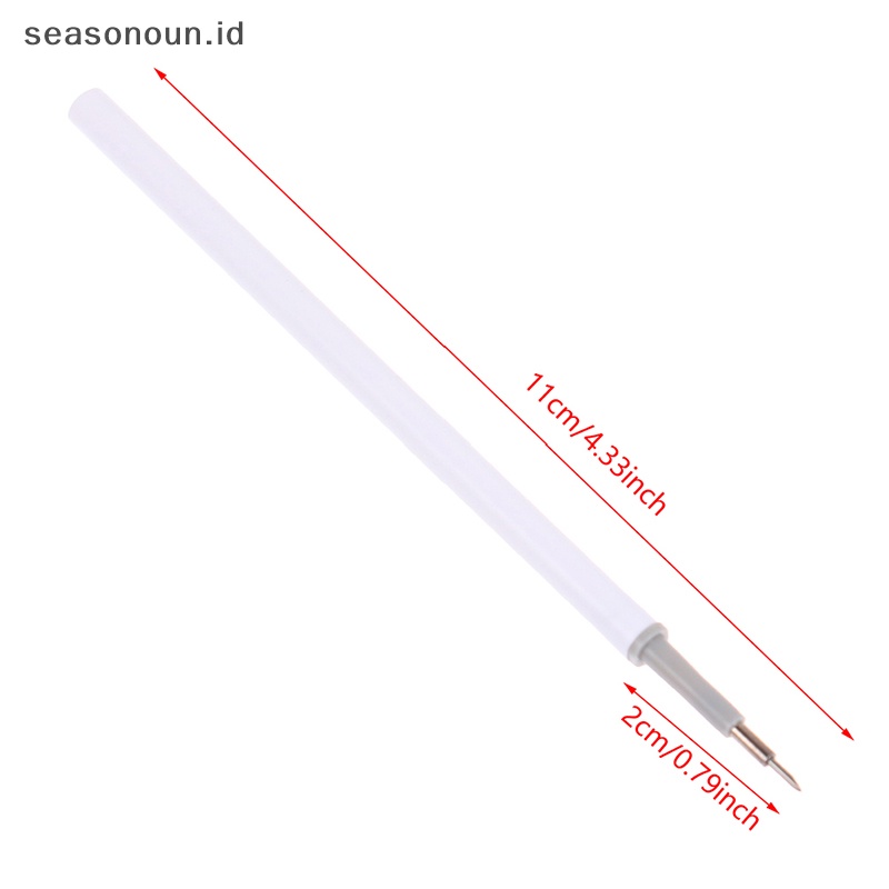 Seasonoun 2pcs Sharp Cutter Art Craft Cutg Alat Untuk Pengganti Inti DIY Stiker.
